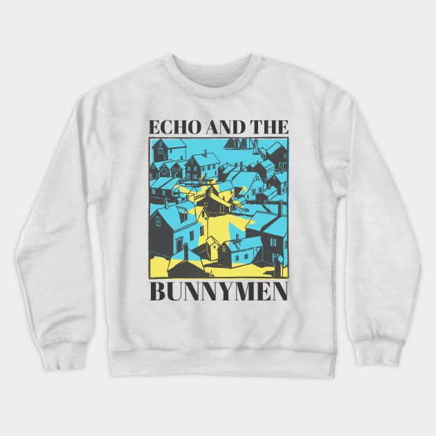 classic echo and the bunnymen Crewneck Sweatshirt by psninetynine